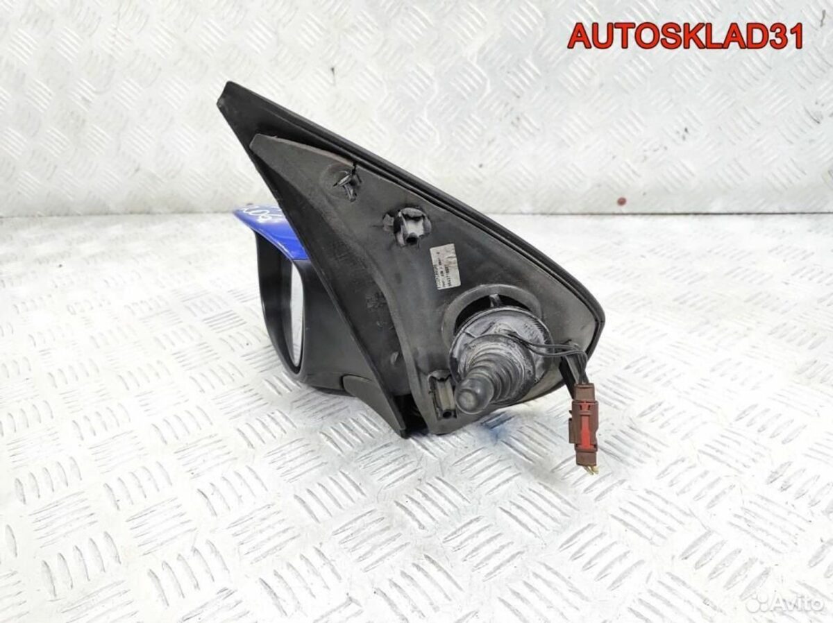 Зеркало левое механическое Peugeot 206 8148YC - АвтоСклад31.рф - авторазборка контрактные б/у запчасти в г. Белгород