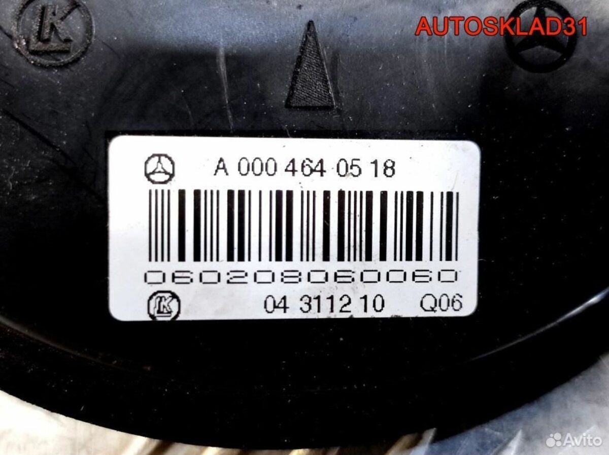 Механизм подрулевой SRS Mercedes W211 A0004640518 - АвтоСклад31.рф - авторазборка контрактные б/у запчасти в г. Белгород