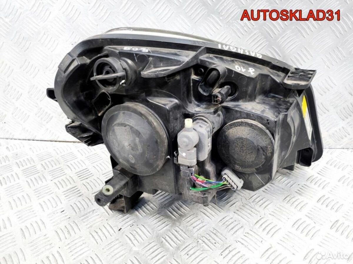 Фара левая Nissan Qashqai J10 26060JD90A - АвтоСклад31.рф - авторазборка контрактные б/у запчасти в г. Белгород