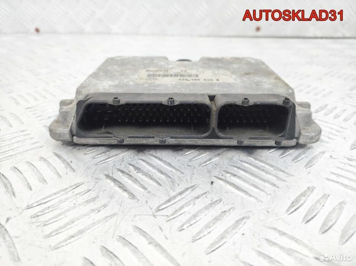 Блок эбу VW Golf 4 1.9 AGR 038906018B Дизель - АвтоСклад31.рф - авторазборка контрактные б/у запчасти в г. Белгород