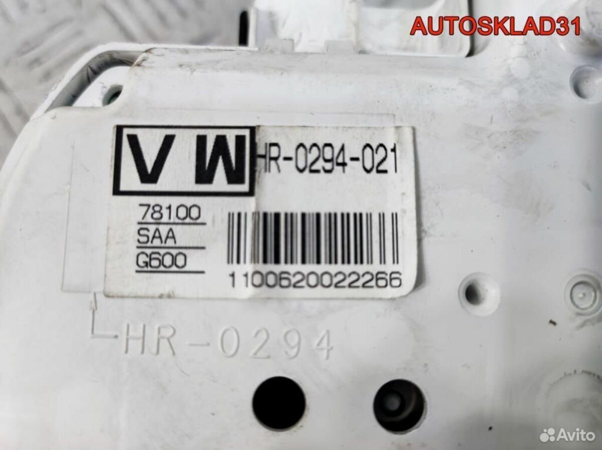 Панель приборов Honda Jazz 78100saag600 АКПП - АвтоСклад31.рф - авторазборка контрактные б/у запчасти в г. Белгород