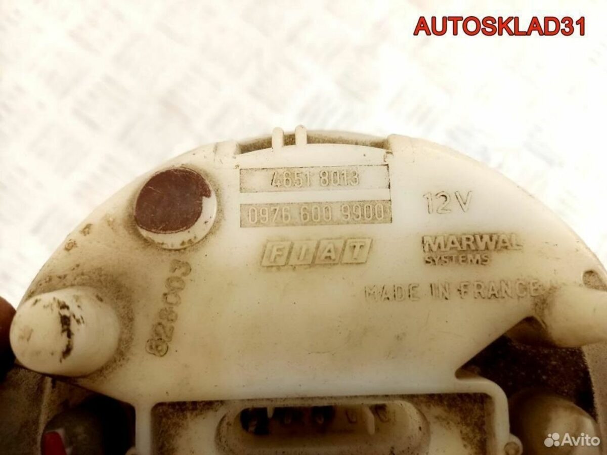 Насос топливный Fiat Seicento 1.1 бензин 51709818 - АвтоСклад31.рф - авторазборка контрактные б/у запчасти в г. Белгород