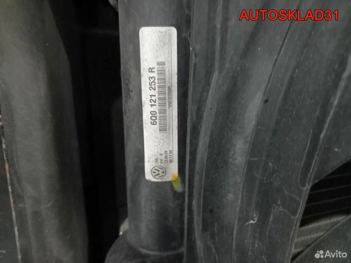 Панель передняя в сборе Skoda Fabia 6Q0121253R - АвтоСклад31.рф - авторазборка контрактные б/у запчасти в г. Белгород