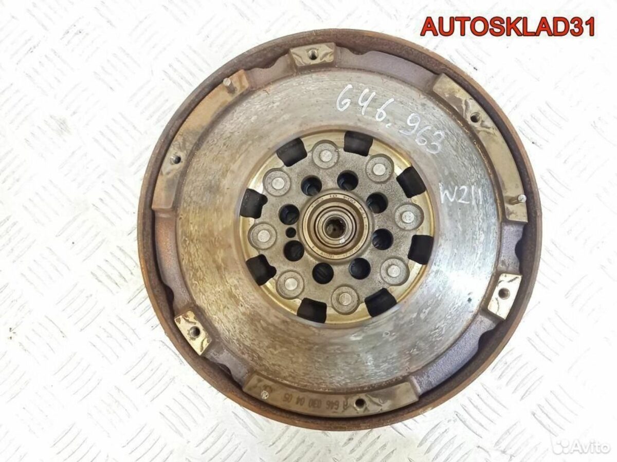 Маховик Мерседес Бенц В211 2.2 646.963 A6460300405 - АвтоСклад31.рф - авторазборка контрактные б/у запчасти в г. Белгород