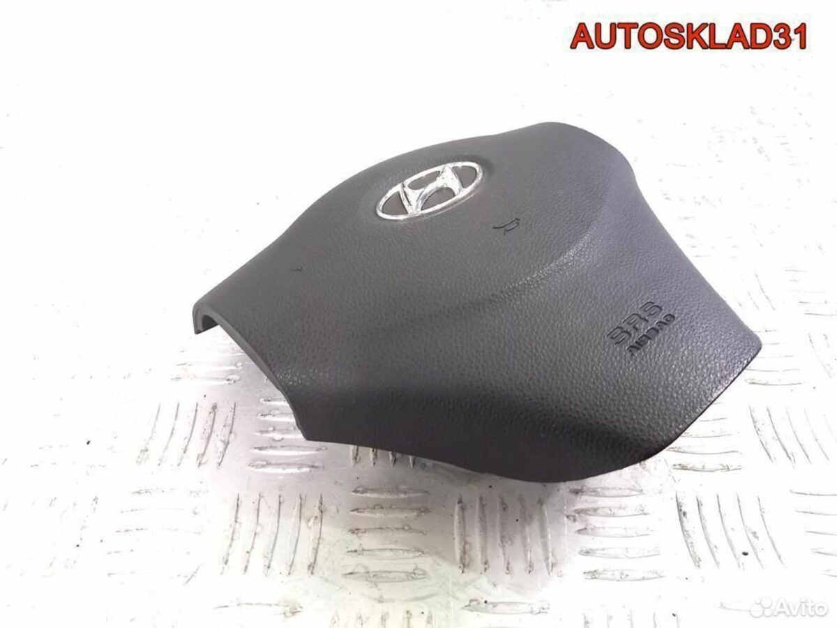 Подушка безопасности в руль Hyundai Verna 3 - АвтоСклад31.рф - авторазборка контрактные б/у запчасти в г. Белгород