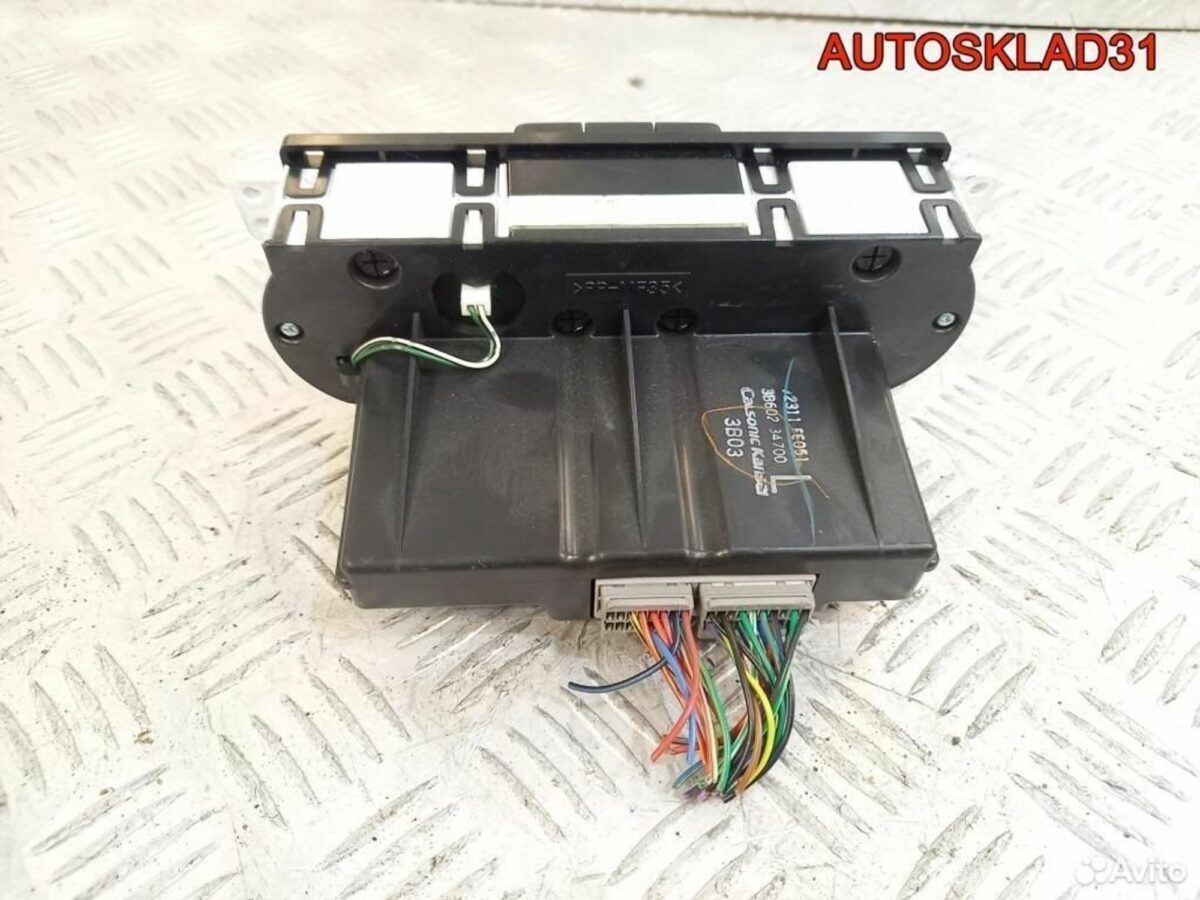 Блок управления отопителем Subaru Impreza G11 - АвтоСклад31.рф - авторазборка контрактные б/у запчасти в г. Белгород