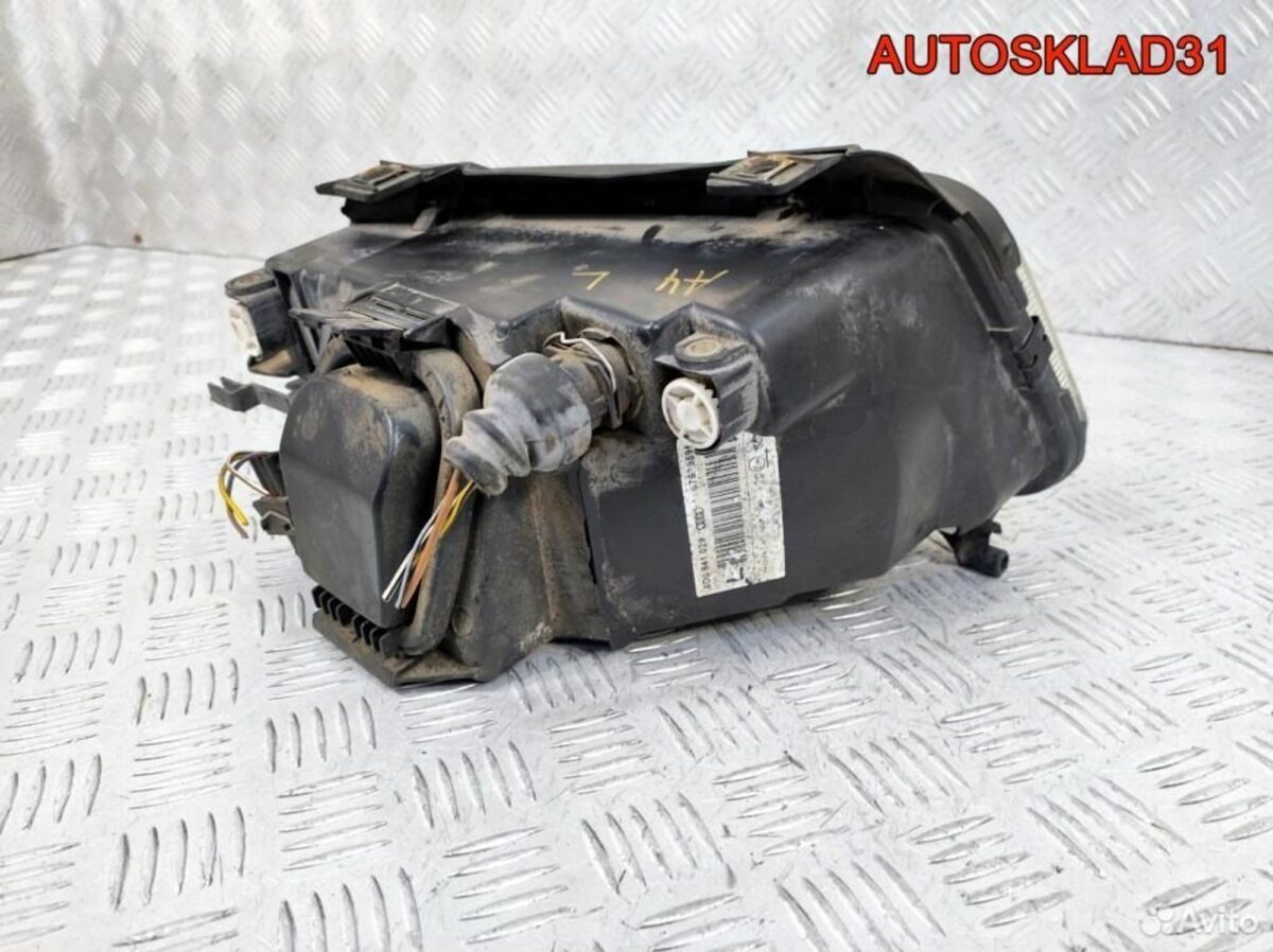 Фара левая Audi A4 B5 8D0941029 Дорестайлинг - АвтоСклад31.рф - авторазборка контрактные б/у запчасти в г. Белгород