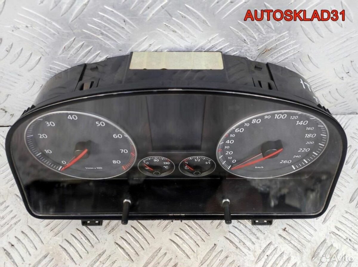 Панель приборов VW Touran 1T0920872B Бензин - АвтоСклад31.рф - авторазборка контрактные б/у запчасти в г. Белгород