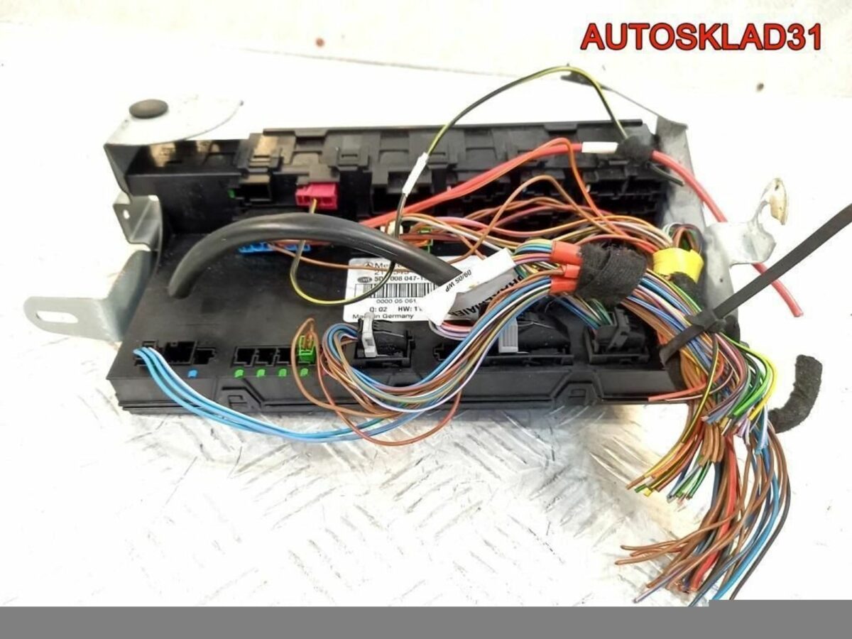 Блок предохранителей Mercedes W211 A2115454801 - АвтоСклад31.рф - авторазборка контрактные б/у запчасти в г. Белгород