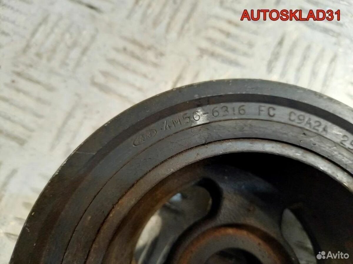 Шкив коленвала Ford Focus 2 2.0 aoda 4m5g6316fc - АвтоСклад31.рф - авторазборка контрактные б/у запчасти в г. Белгород