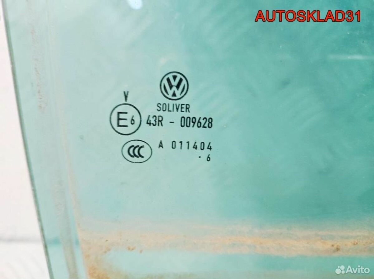 Стекло двери задней правой VW Passat B6 Седан - АвтоСклад31.рф - авторазборка контрактные б/у запчасти в г. Белгород