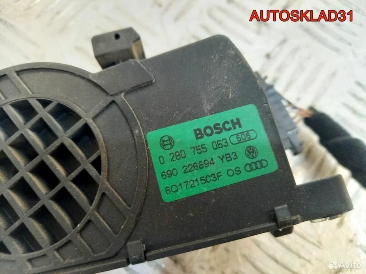 Педаль газа Volkswagen Polo 1.4 Бензин 6Q1721503F - АвтоСклад31.рф - авторазборка контрактные б/у запчасти в г. Белгород