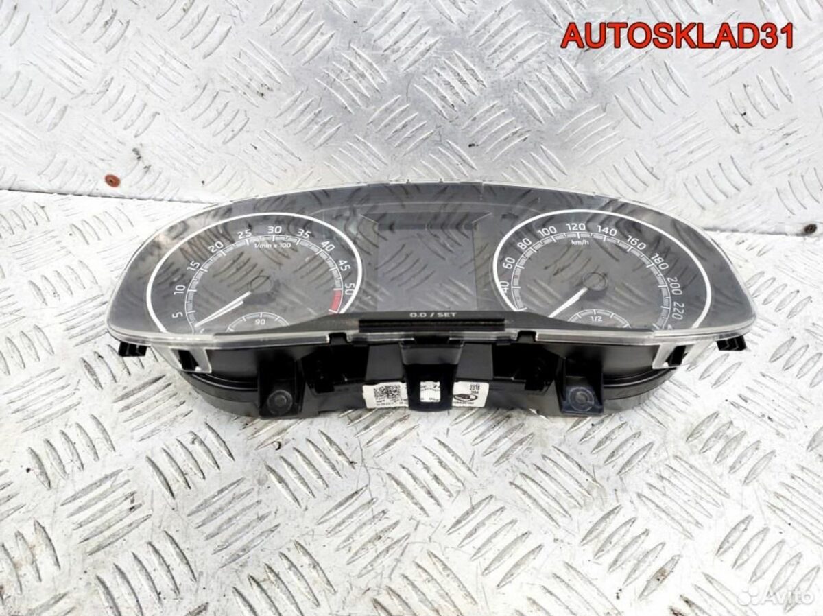 Панель приборов Skoda Rapid CXM 5JA920741B Дизель - АвтоСклад31.рф - авторазборка контрактные б/у запчасти в г. Белгород