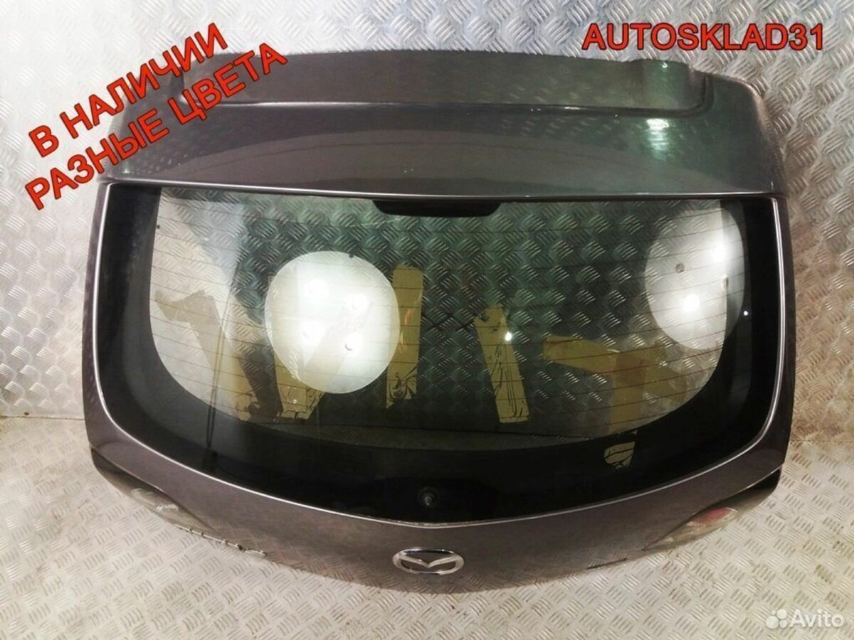 Крышка багажника в сборе Mazda 3 BK Хетчбэк - АвтоСклад31.рф - авторазборка контрактные б/у запчасти в г. Белгород