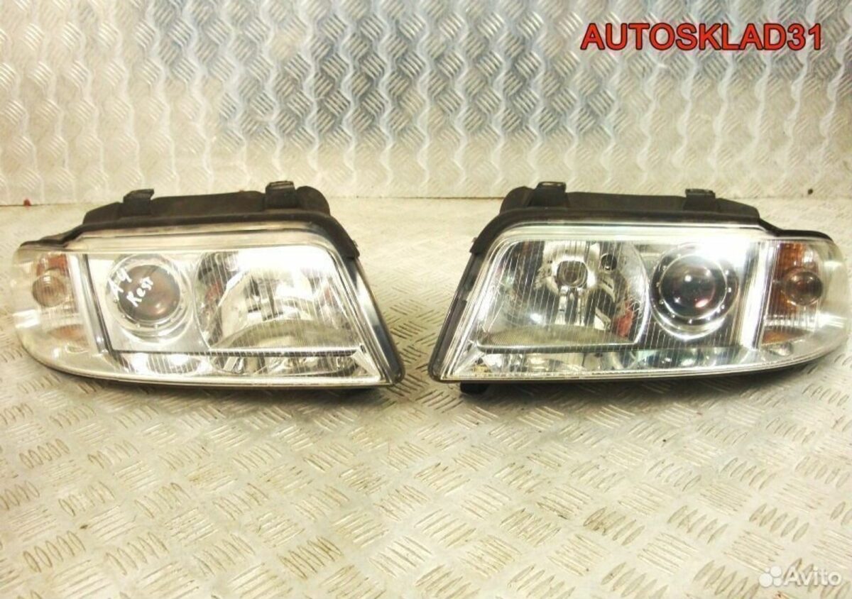 Фара Audi A4 B5 8D0941003AK рестайлинг - АвтоСклад31.рф - авторазборка контрактные б/у запчасти в г. Белгород