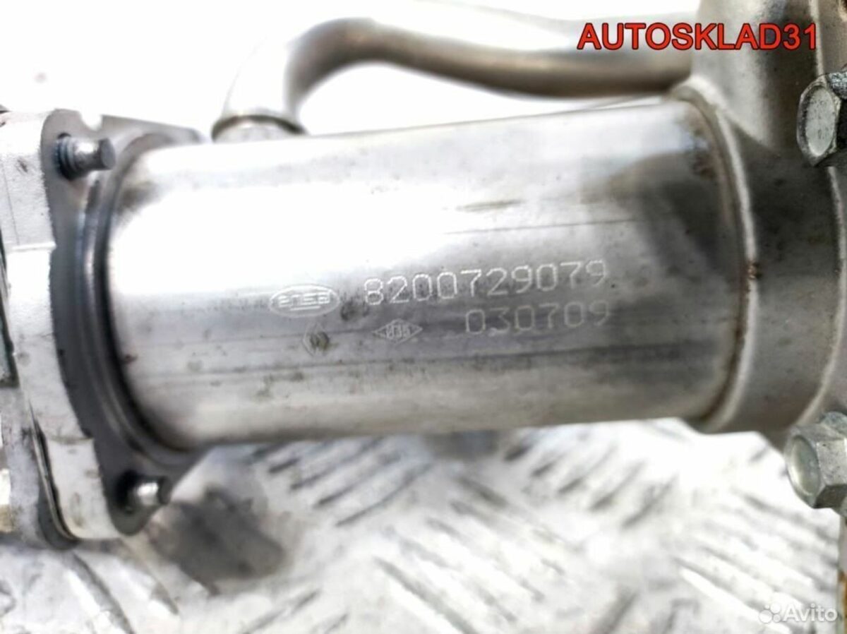 Клапан EGR Renault Kangoo 1.5DCI K9K 8200282949 - АвтоСклад31.рф - авторазборка контрактные б/у запчасти в г. Белгород