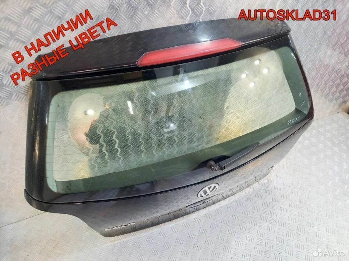 Дверь багажника со стеклом VW Polo 6QE827025E - АвтоСклад31.рф - авторазборка контрактные б/у запчасти в г. Белгород