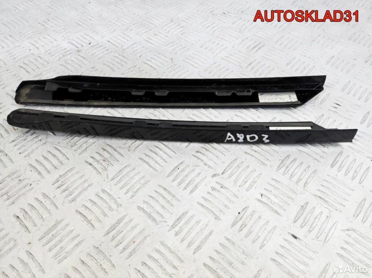 Накладка стойки задняя Audi A8 D3 4E0853377B - АвтоСклад31.рф - авторазборка контрактные б/у запчасти в г. Белгород