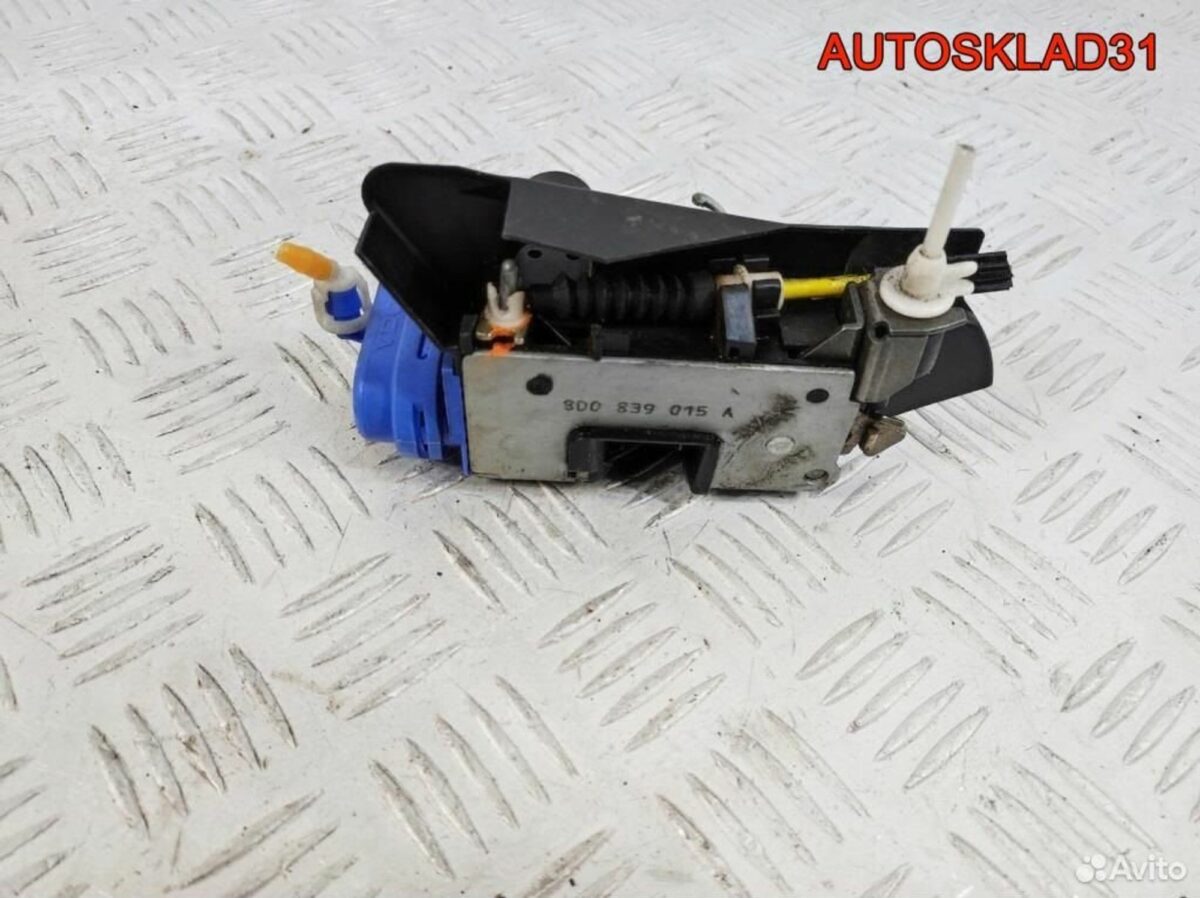 Замок двери задней левой Audi A4 B5 8D0839015A - АвтоСклад31.рф - авторазборка контрактные б/у запчасти в г. Белгород