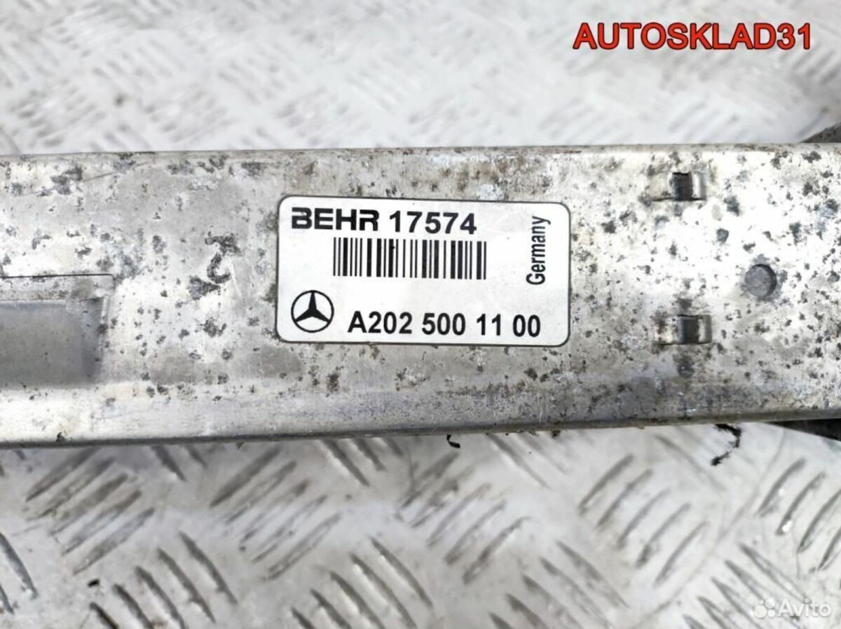 Интеркулер Mercedes W208 A2025001100 2.0 Бензин - АвтоСклад31.рф - авторазборка контрактные б/у запчасти в г. Белгород