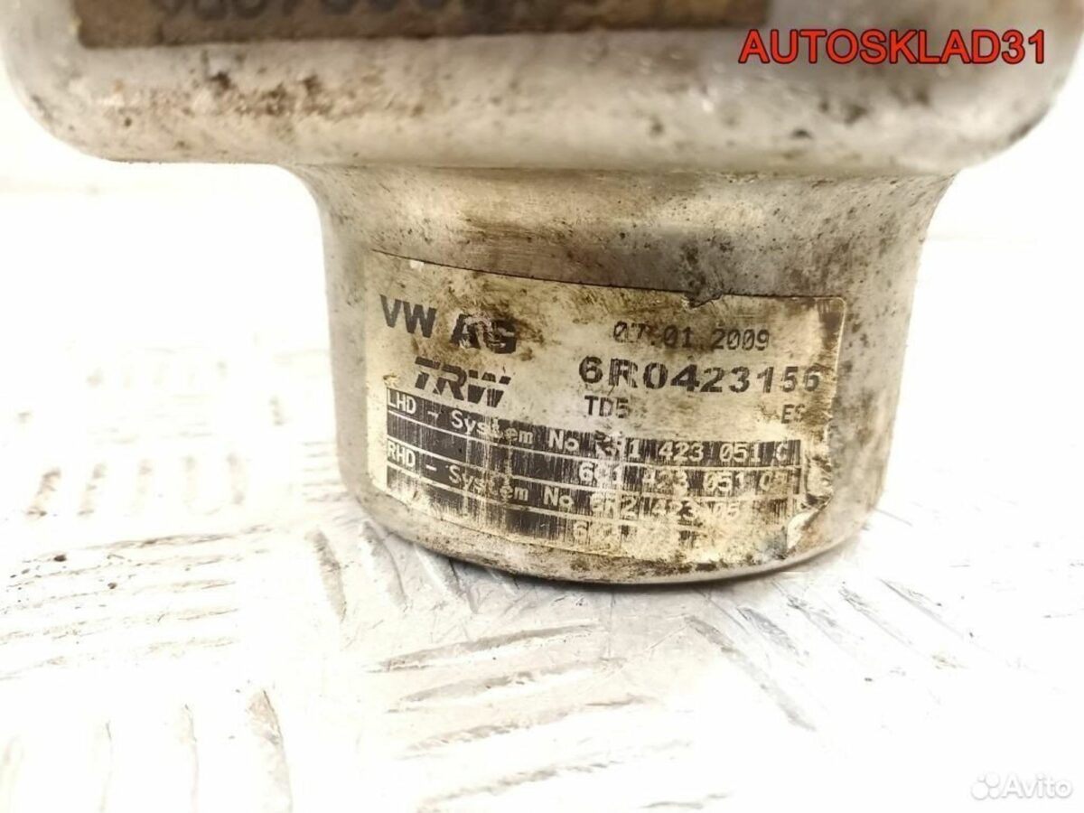 Насос эгур Skoda Fabia 2 6R0423156 - АвтоСклад31.рф - авторазборка контрактные б/у запчасти в г. Белгород