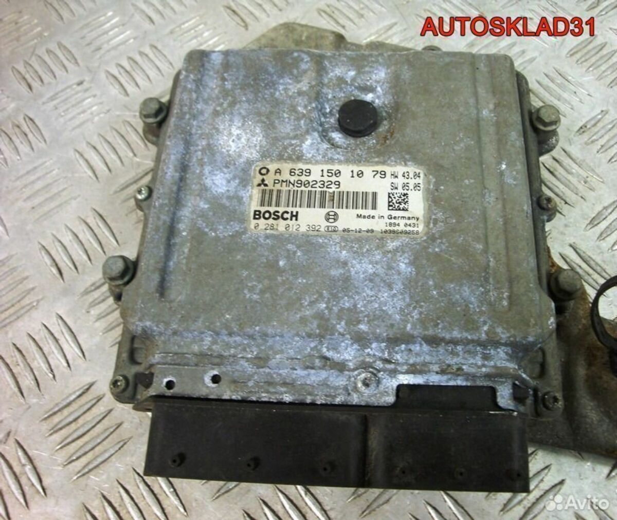 Эбу Mitsubishi Colt Z3 15 DI-D А6391501079 - АвтоСклад31.рф - авторазборка контрактные б/у запчасти в г. Белгород