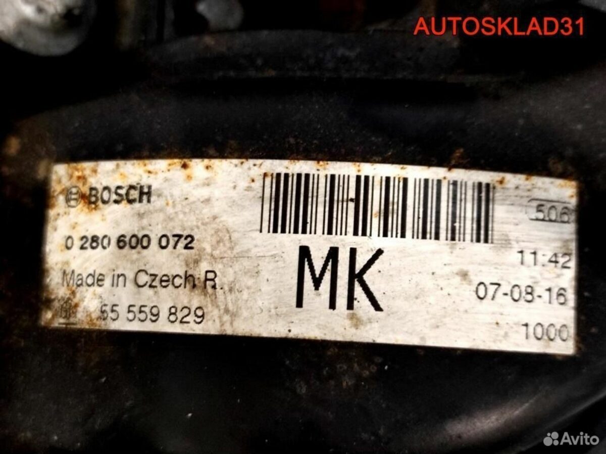 Коллектор впускной Opel Astra H z14xep 55559829 - АвтоСклад31.рф - авторазборка контрактные б/у запчасти в г. Белгород