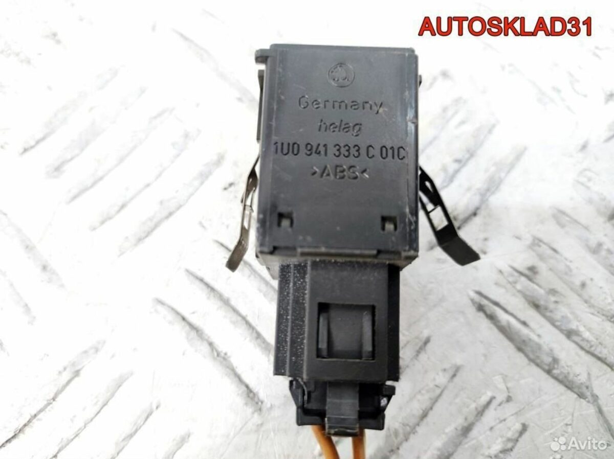 Кнопка корректора фар Skoda Octavia A4 1U0941333C - АвтоСклад31.рф - авторазборка контрактные б/у запчасти в г. Белгород