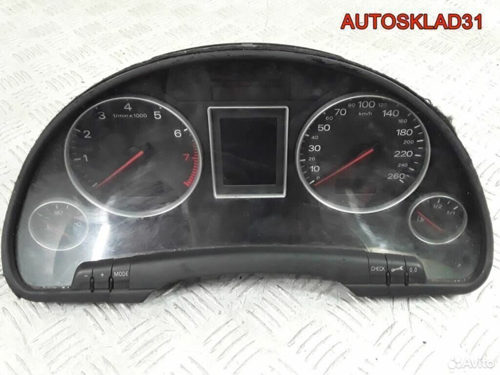 Панель приборов Audi A4 B6 8E0920900L - АвтоСклад31.рф - авторазборка контрактные б/у запчасти в г. Белгород Панель приборов Audi A4 B6 8E0920900L - АвтоСклад31.рф - авторазборка контрактные б/у запчасти в г. Белгород