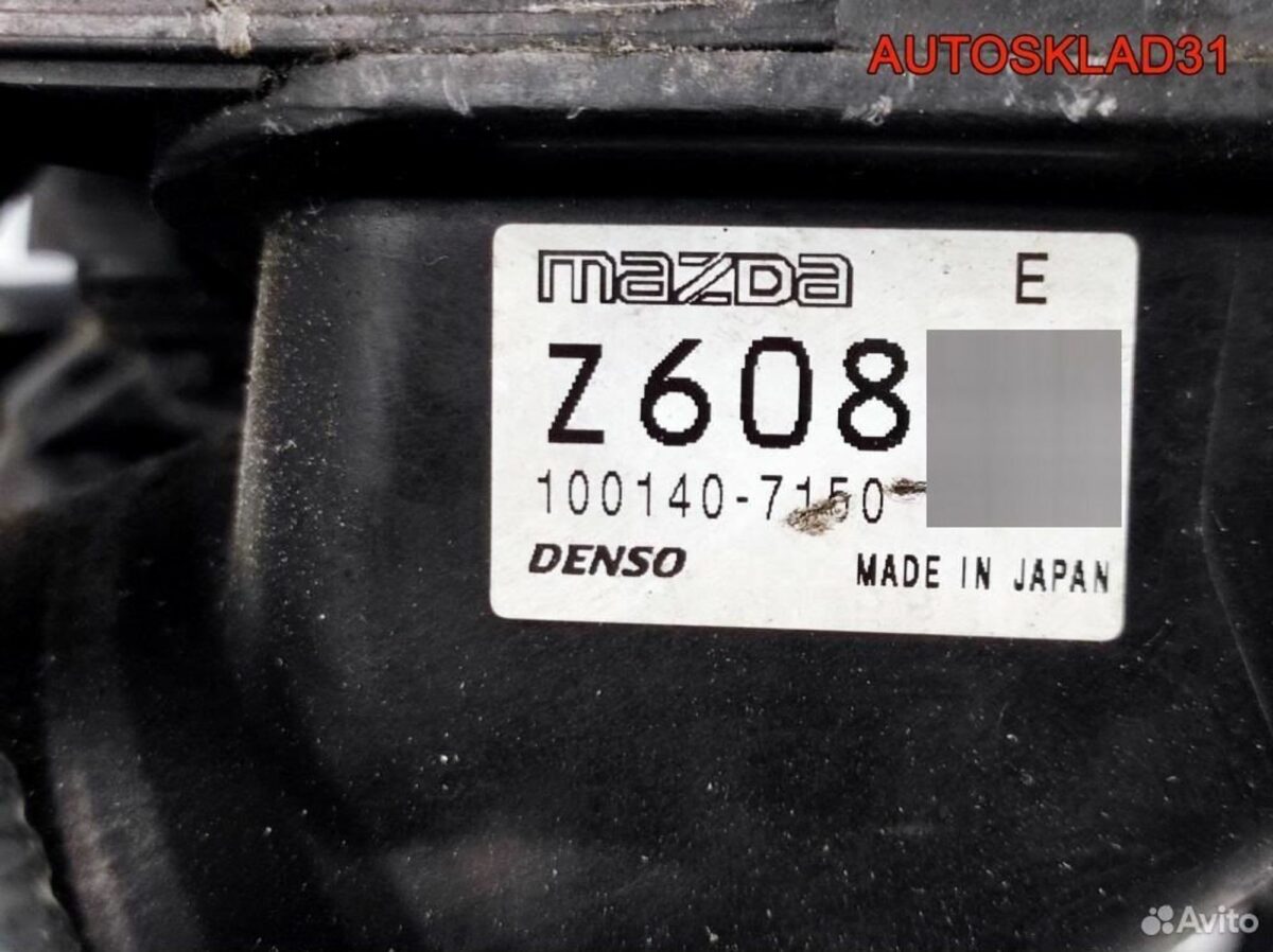 Блок эбу с косой Mazda 3 BK 1,3 ZJ 1001407150 - АвтоСклад31.рф - авторазборка контрактные б/у запчасти в г. Белгород