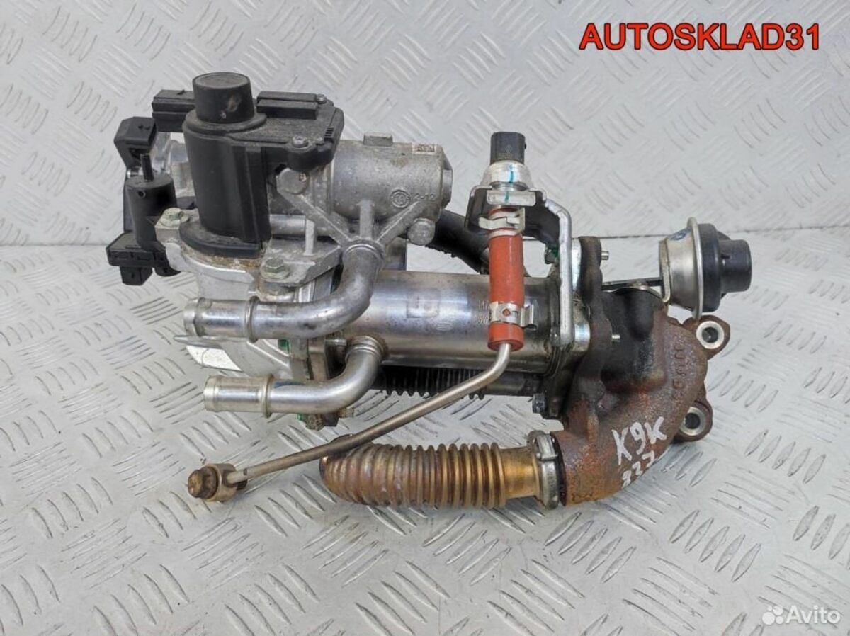 Клапан EGR Renault Megane 3 1,5 K9K 837 Дизель - АвтоСклад31.рф - авторазборка контрактные б/у запчасти в г. Белгород