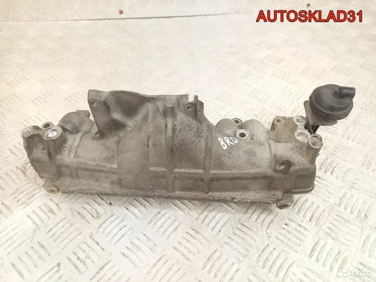 Коллектор впускной Audi A4 B7 2,0 BRD 03G129713H - АвтоСклад31.рф - авторазборка контрактные б/у запчасти в г. Белгород