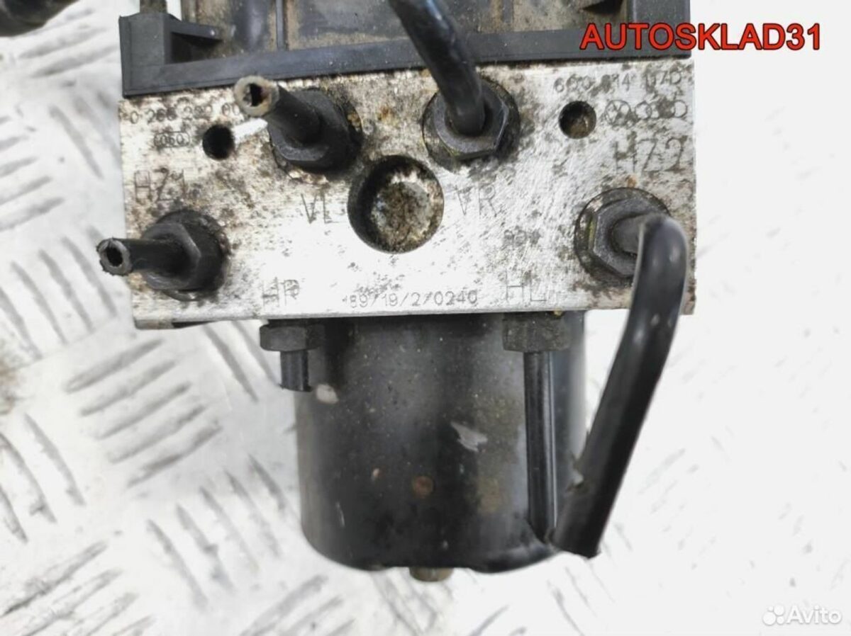 Блок ABS Skoda Fabia 6Q0614117D - АвтоСклад31.рф - авторазборка контрактные б/у запчасти в г. Белгород