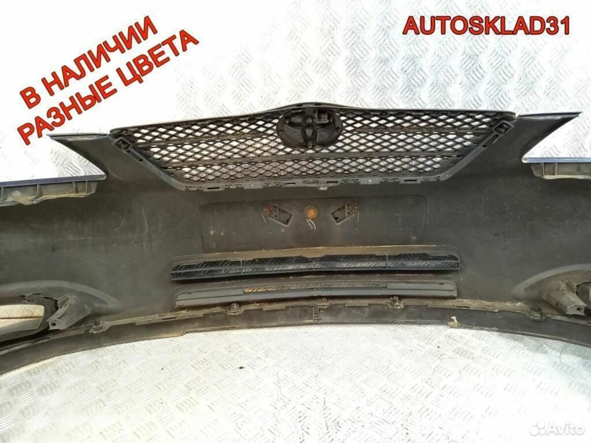 Бампер передний Toyota Corolla E12 521001AA - АвтоСклад31.рф - авторазборка контрактные б/у запчасти в г. Белгород