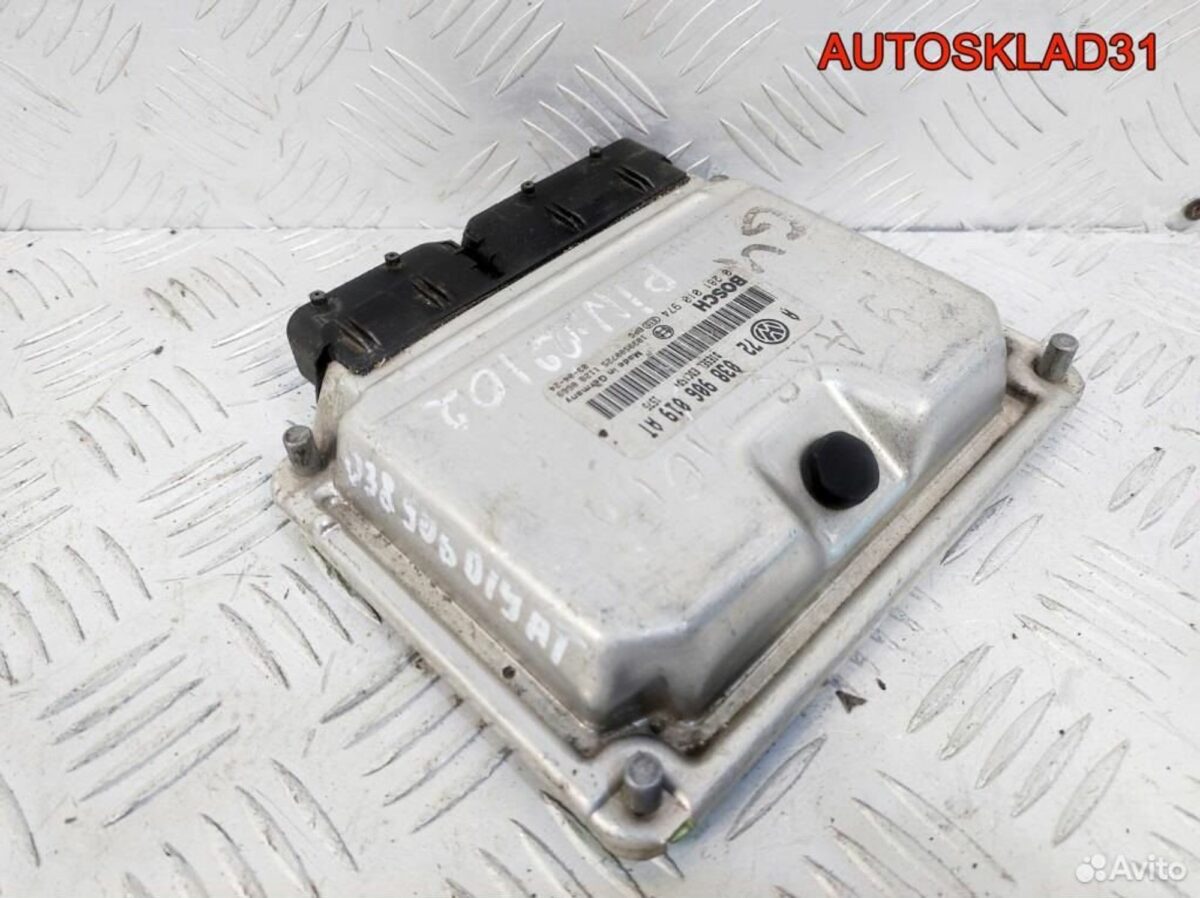 Блок Эбу Volkswagen Golf 4 AXR 038906019AT Дизель - АвтоСклад31.рф - авторазборка контрактные б/у запчасти в г. Белгород