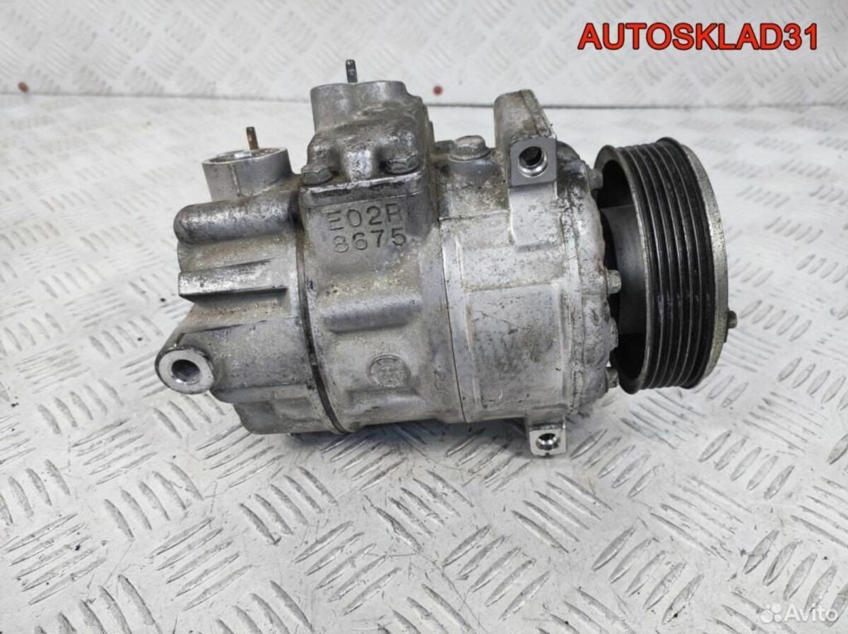 Компрессор кондиционера VW Golf 5 1K0820803G - АвтоСклад31.рф - авторазборка контрактные б/у запчасти в г. Белгород