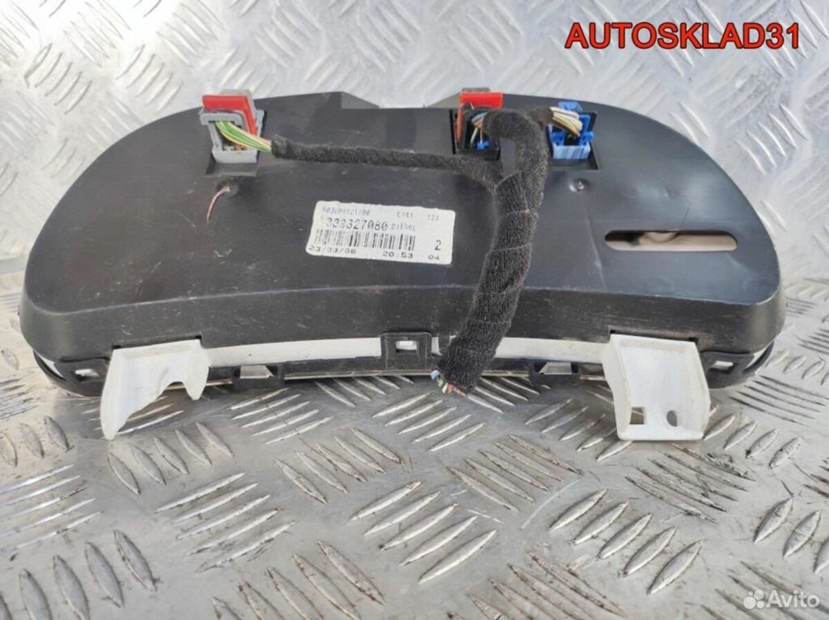 Панель приборов Fiat Ducato 244 2.3 JTD 1339327080 - АвтоСклад31.рф - авторазборка контрактные б/у запчасти в г. Белгород