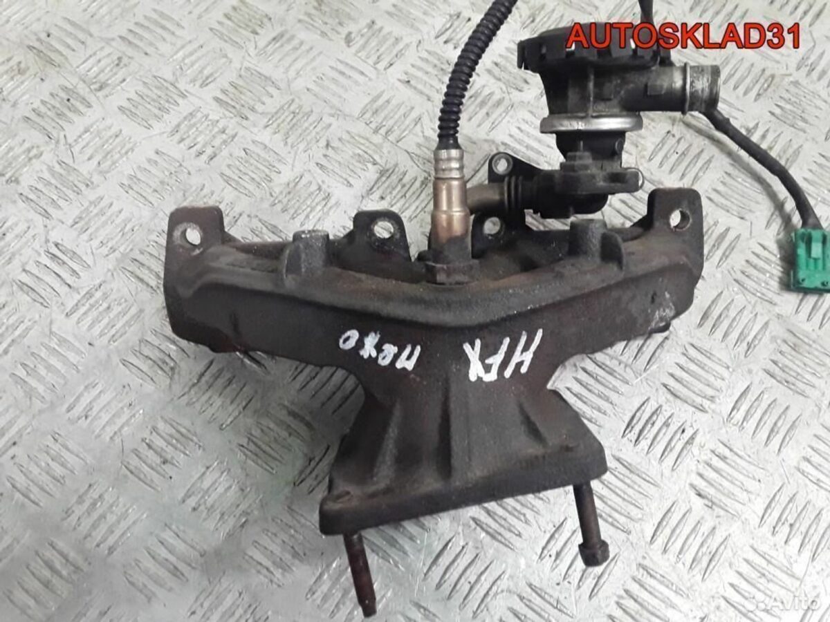 Коллектор выпускной Peugeot 206 HFX 9681916480 - АвтоСклад31.рф - авторазборка контрактные б/у запчасти в г. Белгород