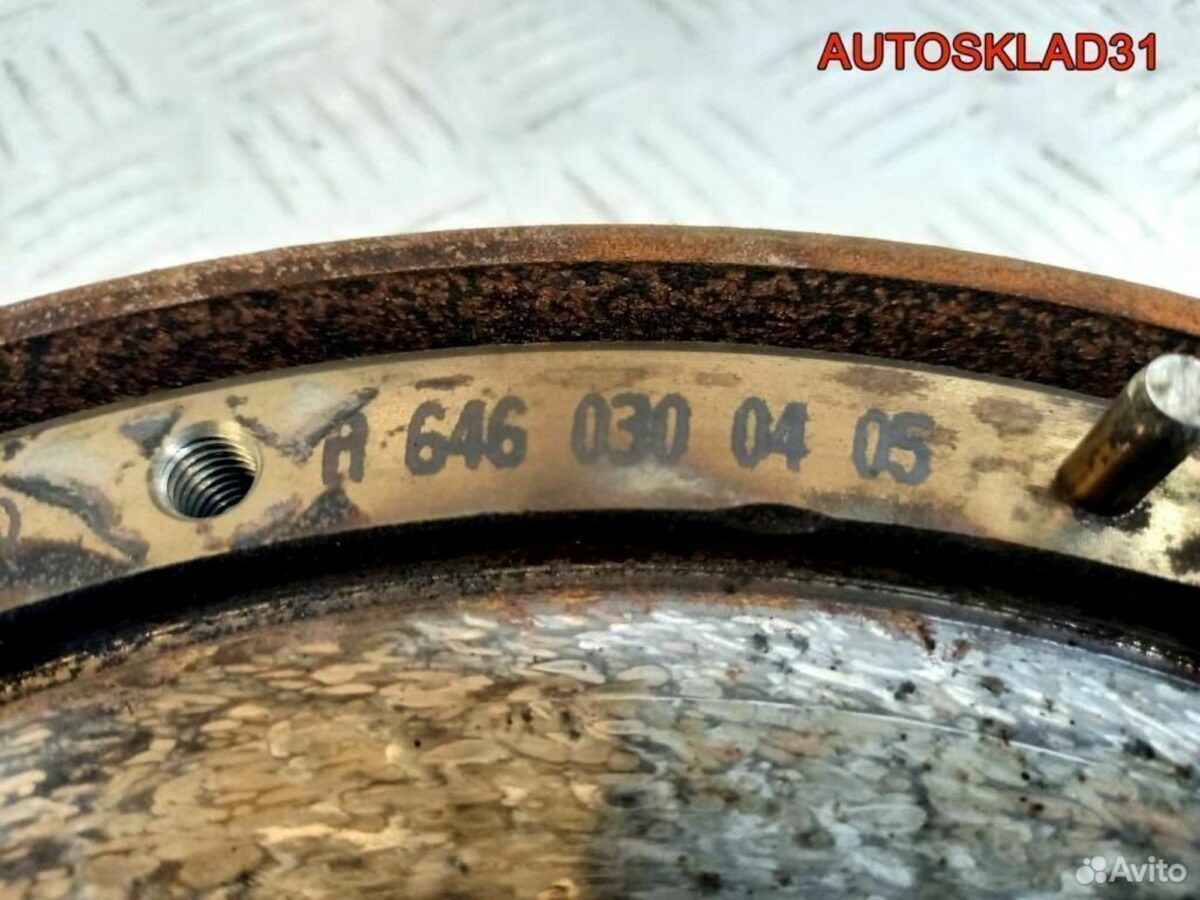 Маховик Мерседес Бенц В211 2.2 646.963 A6460300405 - АвтоСклад31.рф - авторазборка контрактные б/у запчасти в г. Белгород