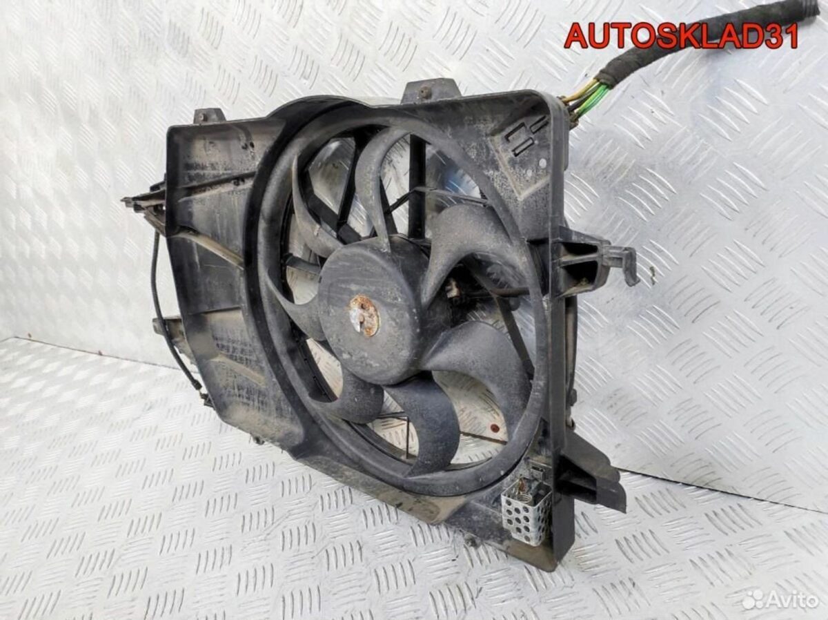Вентилятор радиатора Ford Focus 1 2S418C607AB - АвтоСклад31.рф - авторазборка контрактные б/у запчасти в г. Белгород
