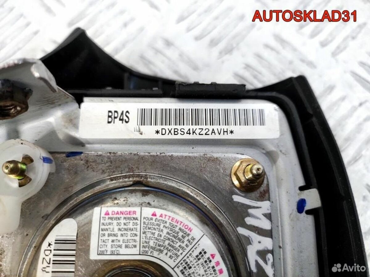 Подушка безопасности в руль Mazda 3 BK Дорест - АвтоСклад31.рф - авторазборка контрактные б/у запчасти в г. Белгород