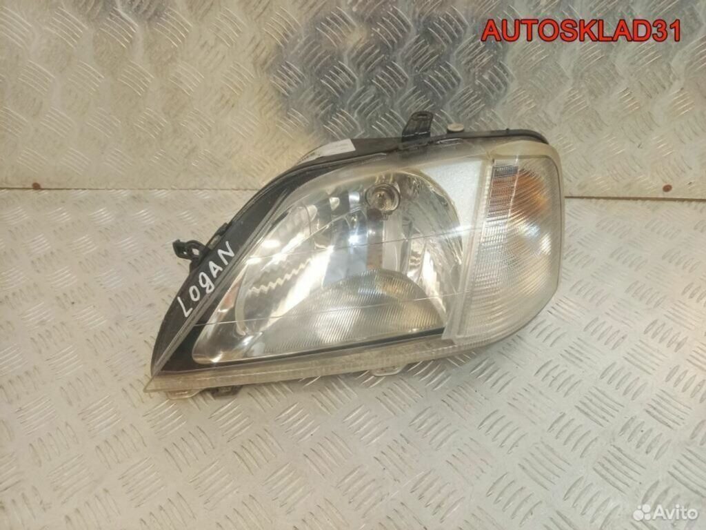 Фара левая Renault Logan 2004-2009 8200211005 - АвтоСклад31.рф - авторазборка контрактные б/у запчасти в г. Белгород Фара левая Renault Logan 2004-2009 8200211005 - АвтоСклад31.рф - авторазборка контрактные б/у запчасти в г. Белгород