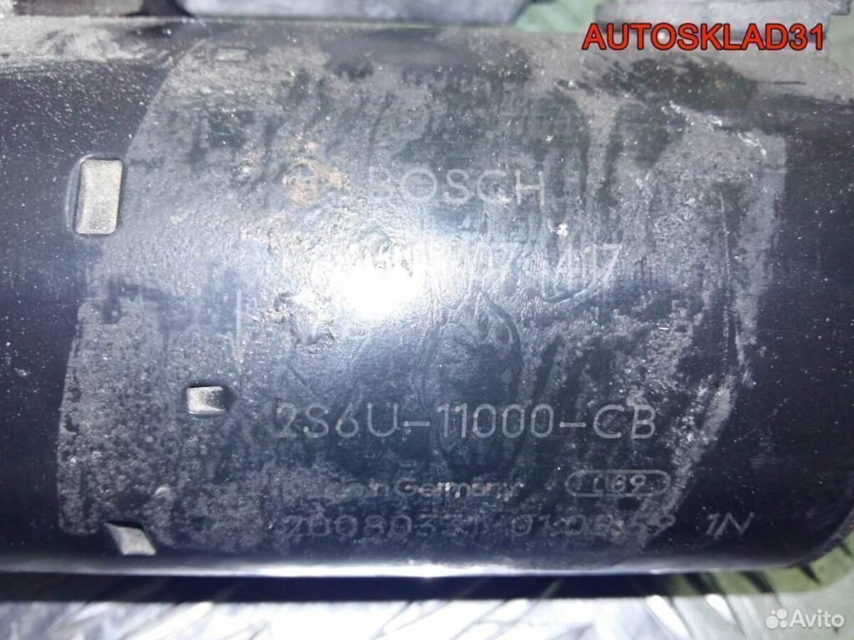 Стартер Ford Focus 2 1.6 HWDA 2S6U11000CB Бензин - АвтоСклад31.рф - авторазборка контрактные б/у запчасти в г. Белгород