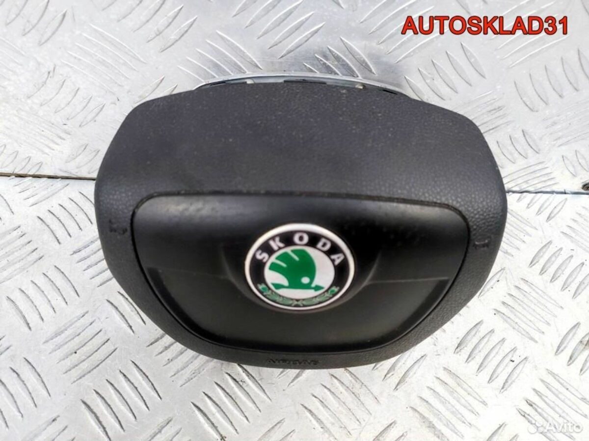 Подушка безопасности в руль Skoda Fabia 5J0880201H - АвтоСклад31.рф - авторазборка контрактные б/у запчасти в г. Белгород