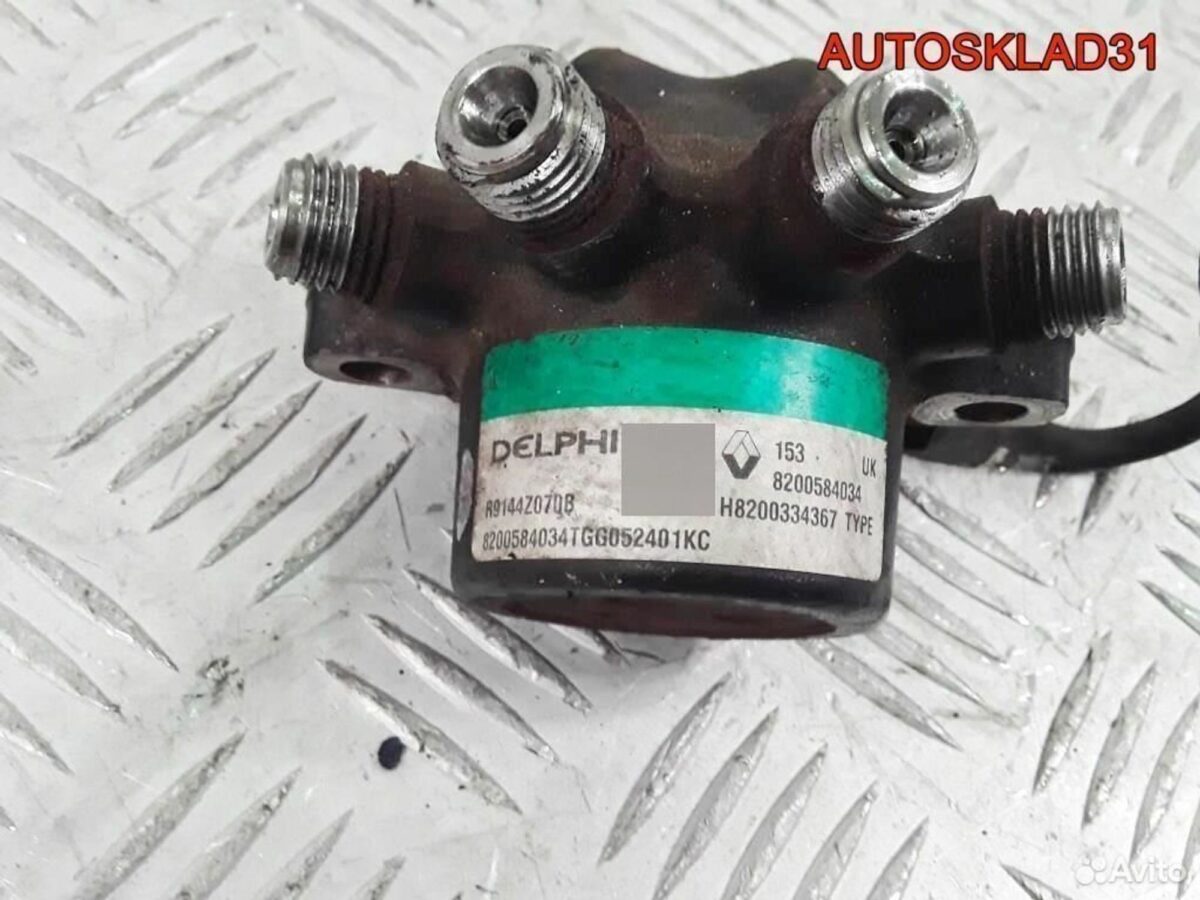 Рейка топливная Renault Sandero 1,5 K9K 8200584034 - АвтоСклад31.рф - авторазборка контрактные б/у запчасти в г. Белгород
