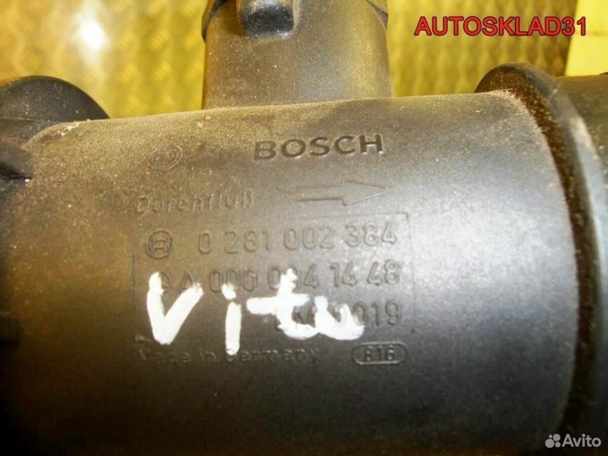 Расходомер воздуха Mercedes Benz W202 0000941448 - АвтоСклад31.рф - авторазборка контрактные б/у запчасти в г. Белгород