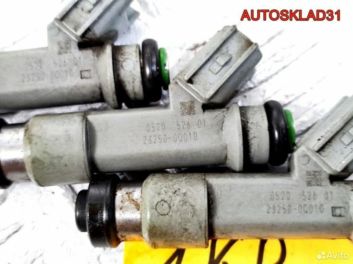 Форсунка топливная Peugeot 107 1KR-FE 2325000010 - АвтоСклад31.рф - авторазборка контрактные б/у запчасти в г. Белгород