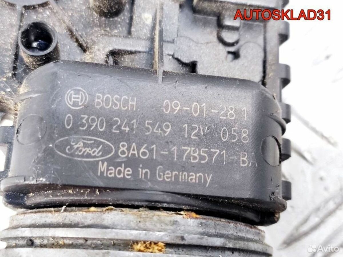 Моторчик стеклоочистителя Ford Fiesta 8A6117B571BA - АвтоСклад31.рф - авторазборка контрактные б/у запчасти в г. Белгород