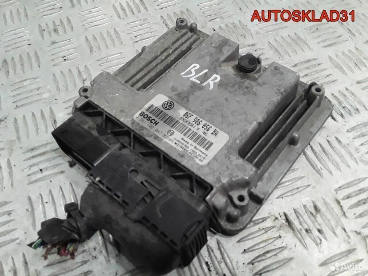 Эбу Volkswagen Passat B6 2.0 BLR 06F906056BA - АвтоСклад31.рф - авторазборка контрактные б/у запчасти в г. Белгород
