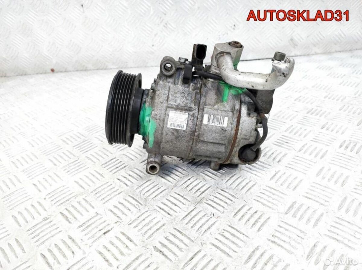 Компрессор кондиционера Audi A4 B6 8E0260805BA - АвтоСклад31.рф - авторазборка контрактные б/у запчасти в г. Белгород